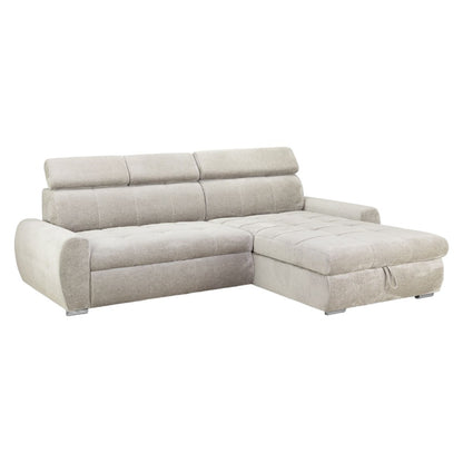 Fenix Mocha Universal Corner Sofabed with Storage