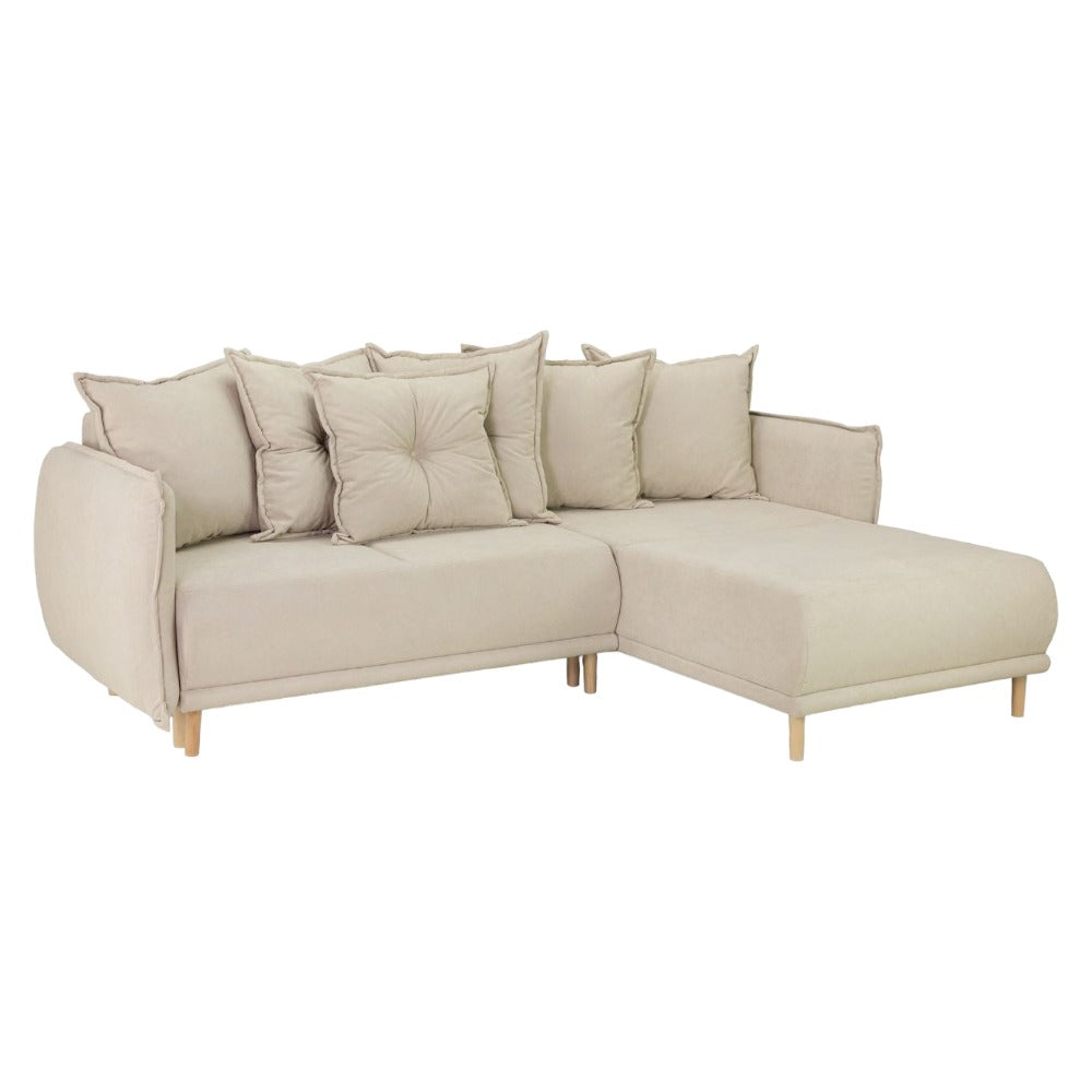 Gale Beige Universal Corner Sofabed