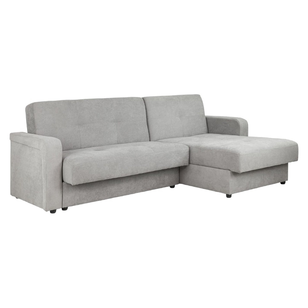 Kair Grey Universal Corner Sofabed with Storage