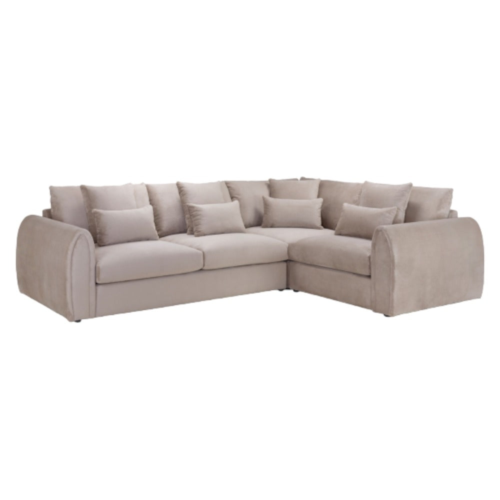 Mirabel Mocha Left Hand Facing Corner Sofa