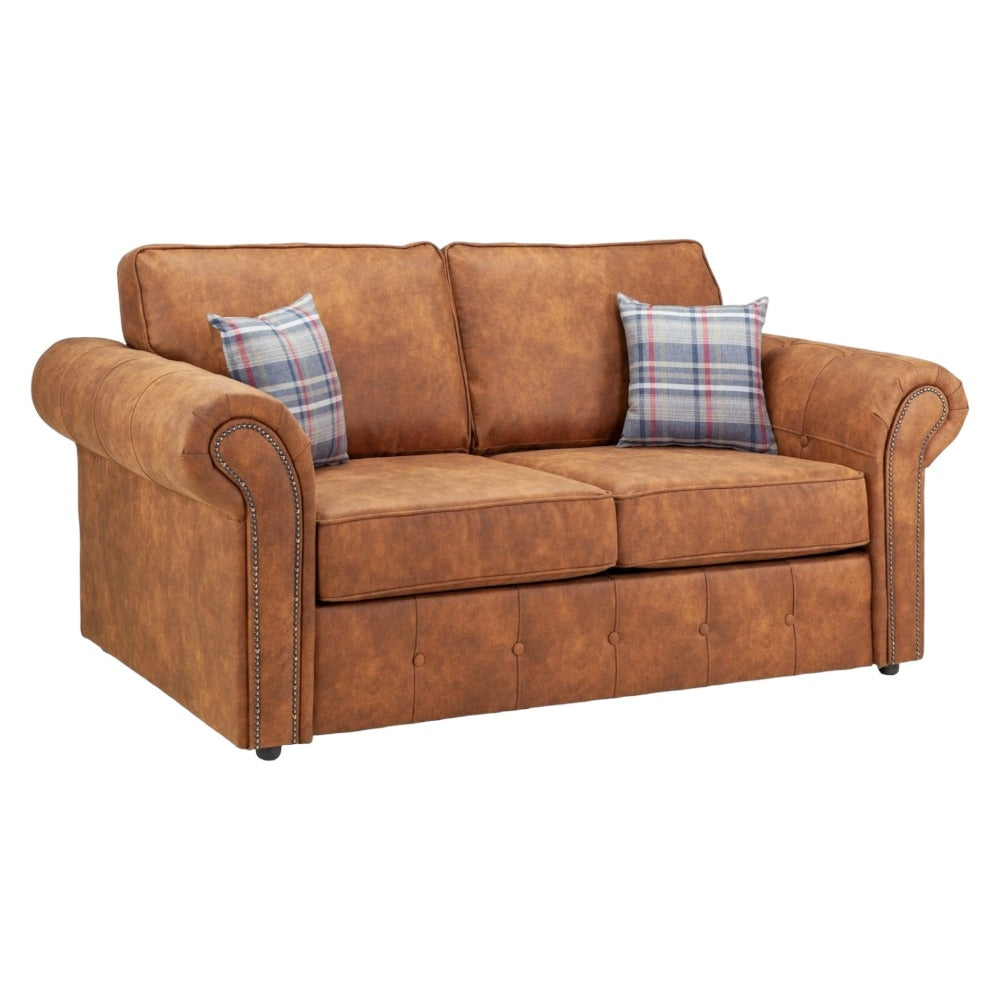 Oakland Tan 2 Seater Sofabed