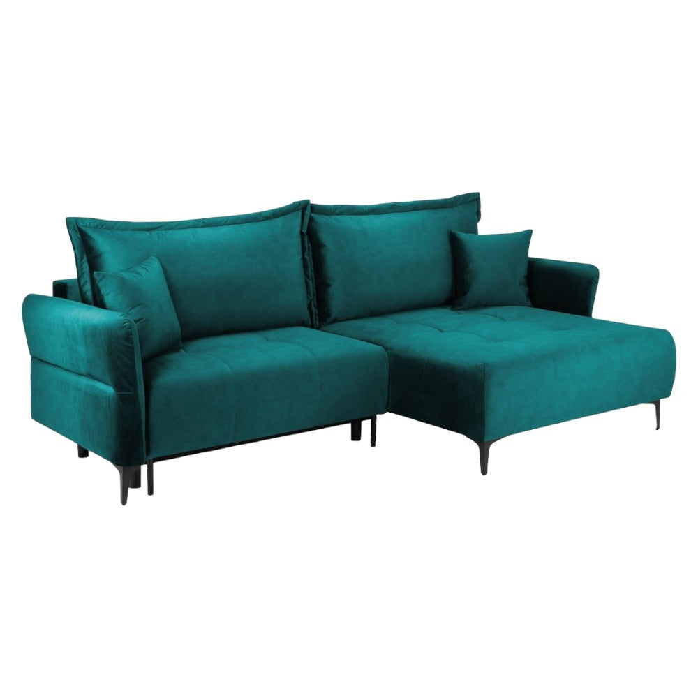 Santa Maria Teal Universal Corner Sofabed