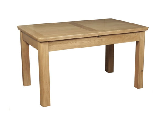 Treviso Oak 140cm-200cm Butterfly Extending Dining Table