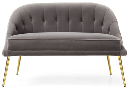 Pippa Grey Cocktail 2 Seater Sofa