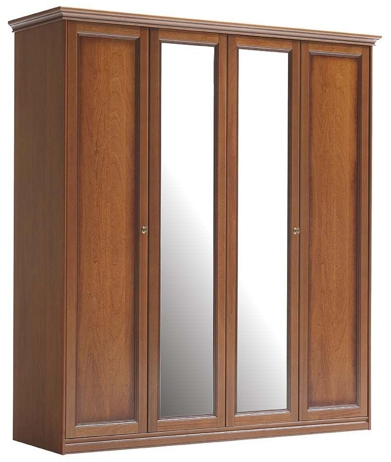 Camel Giotto Night Walnut Italian Wardrobe