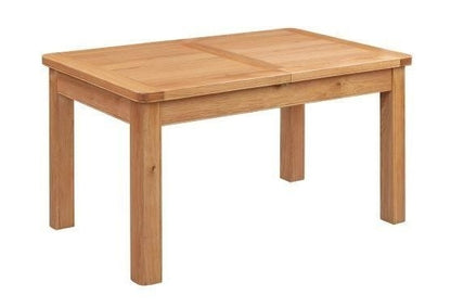 Clarion Oak 4 Seater Butterfly Extending Dining Table