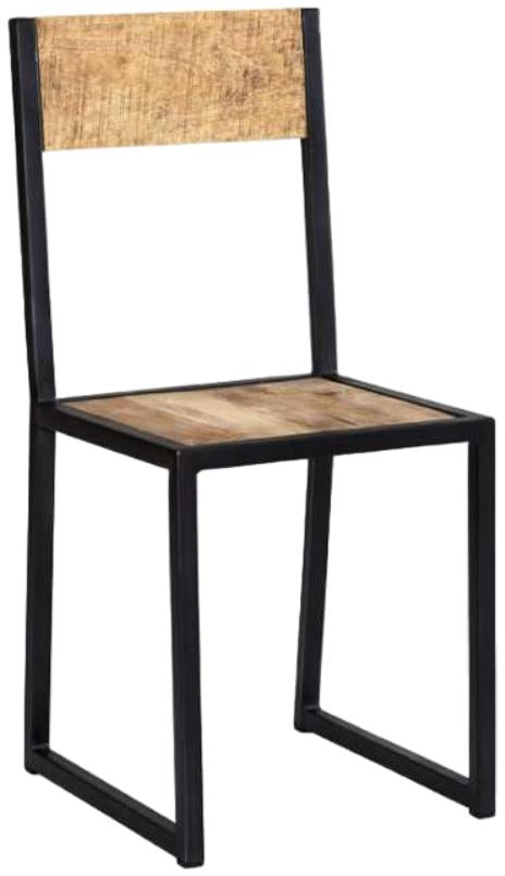 Cosmo Industrial Brown Dining Chair (Sold In Pairs)