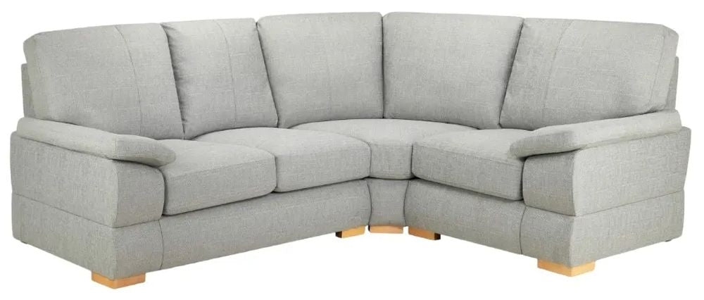 Silver Right Hand Corner Sofa for Modern Living Spaces