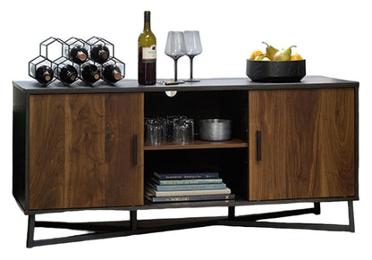 Teknik Geometric Canyon Lane Walnut TV Unit