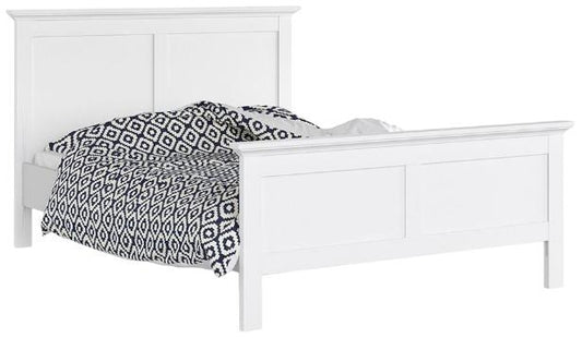 Paris White Single Bed