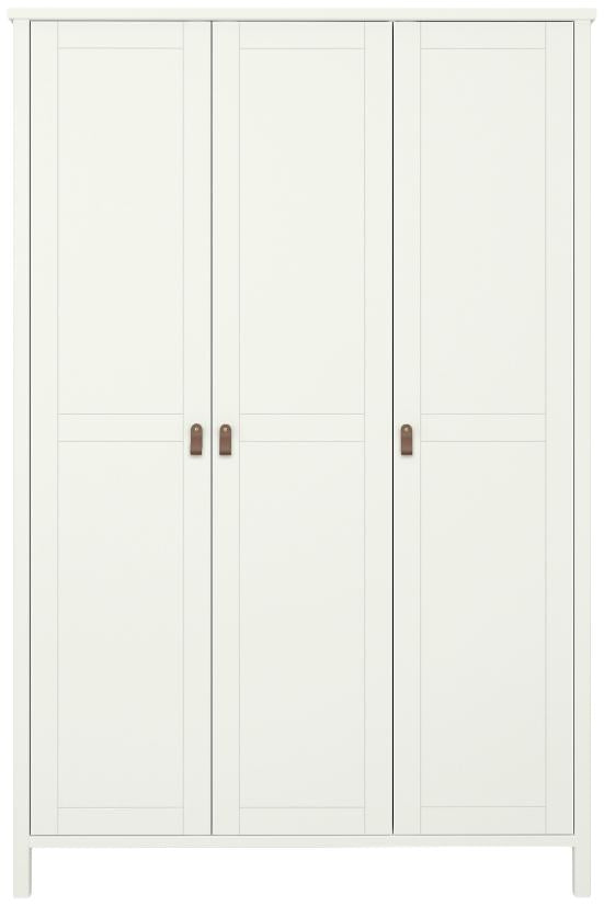 Tromso Leather Handle 3 Door Wardrobe