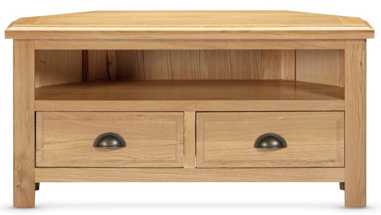 Lugano Oak Corner TV Unit