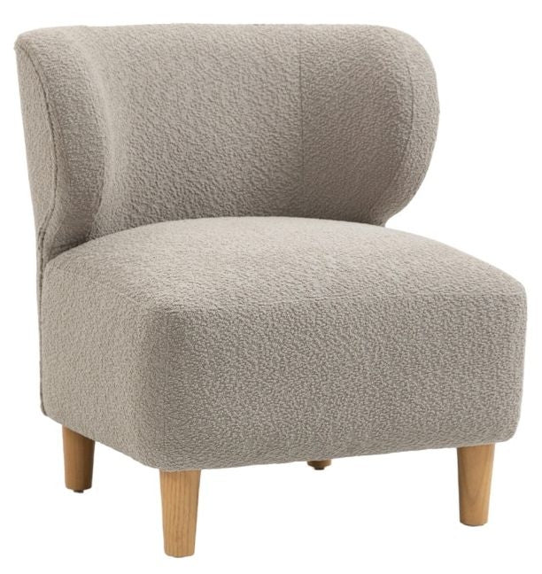 Josie Fabric Accent Chair - Comes in Grey, White and Moss Options