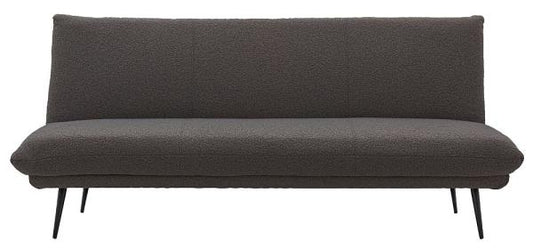 Dunton Dark Grey Fabric 3 Seater Sofabed