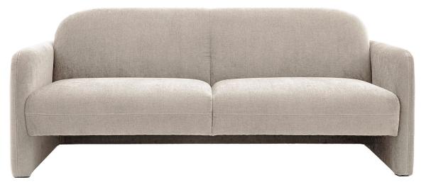 Massa Fabric 3 Seater Sofa - Comes in Cream, Orange and Dusty Blue Options