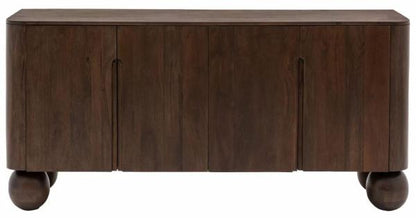 Sculpt Mango Wood 170cm Large Sideboard - 4 Doors