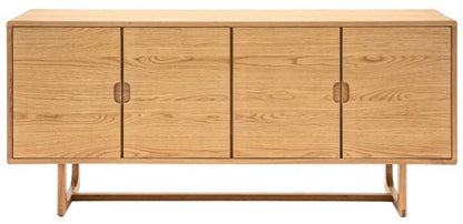 Craft 4 Door Sideboard - Comes in Natural and Smoked Options