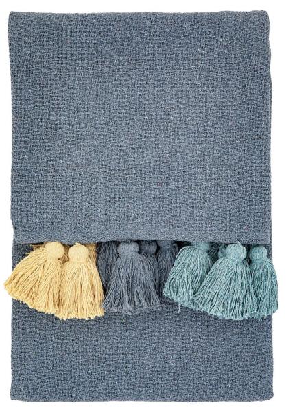 Reynosa Fabric Throw - Comes in Blue and Teal Options