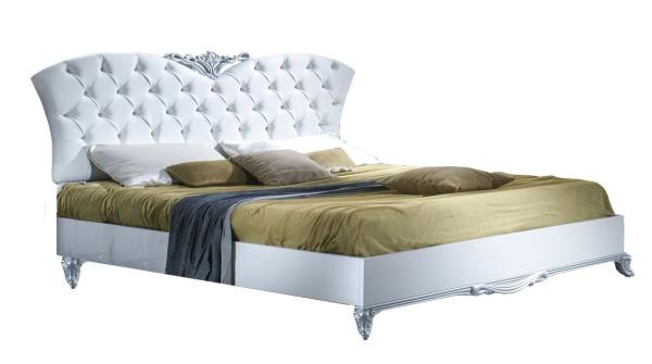 Daniela White Italian 5ft King Size Bed