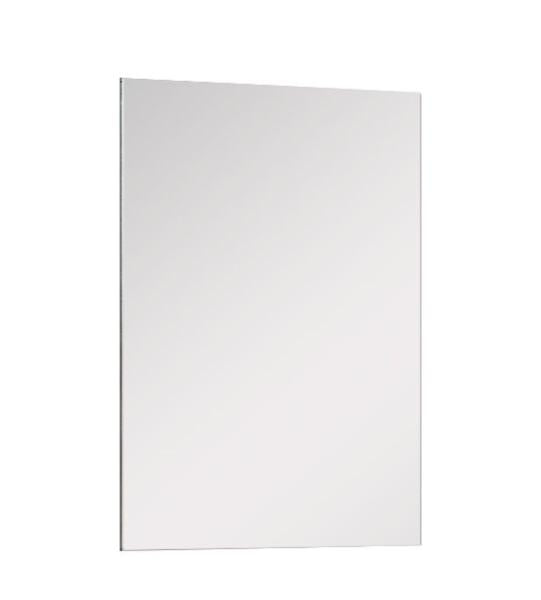 Dalia Grey Italian Rectangular Wall Mirror - 90cm x 60cm