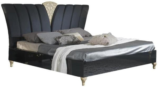 Sofia Black Italian Bed - Comes in King and Queen Size Options