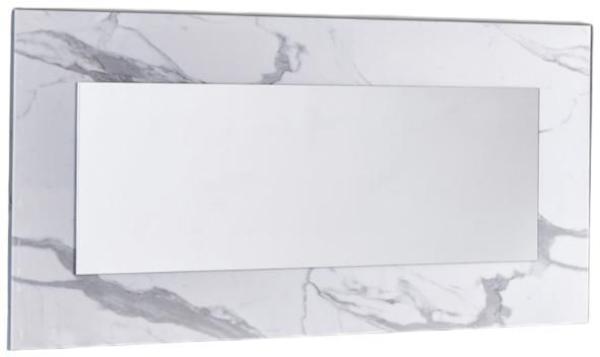 Vittoria White Italian Rectangular Wall Mirror - 150cm x 70cm