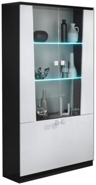 Elisa White Italian 2 Door Vitrine