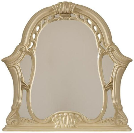 Sara Beige Italian Dressing Mirror - 114cm x 113cm