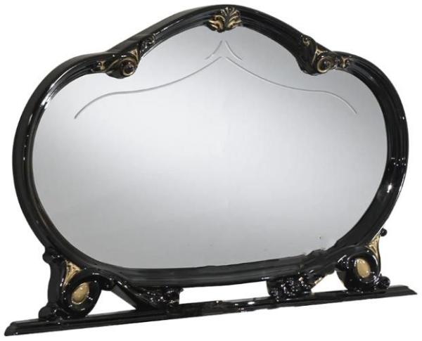 Betty Black Italian Dressing Mirror - 130cm x 96cm