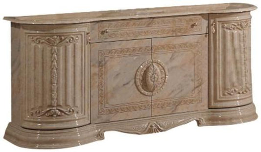 Betty Onyx Italian 4 Door Buffet Sideboard