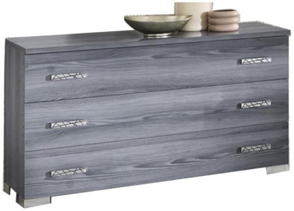 Nicole Grey Italian 3 Drawer Dresser