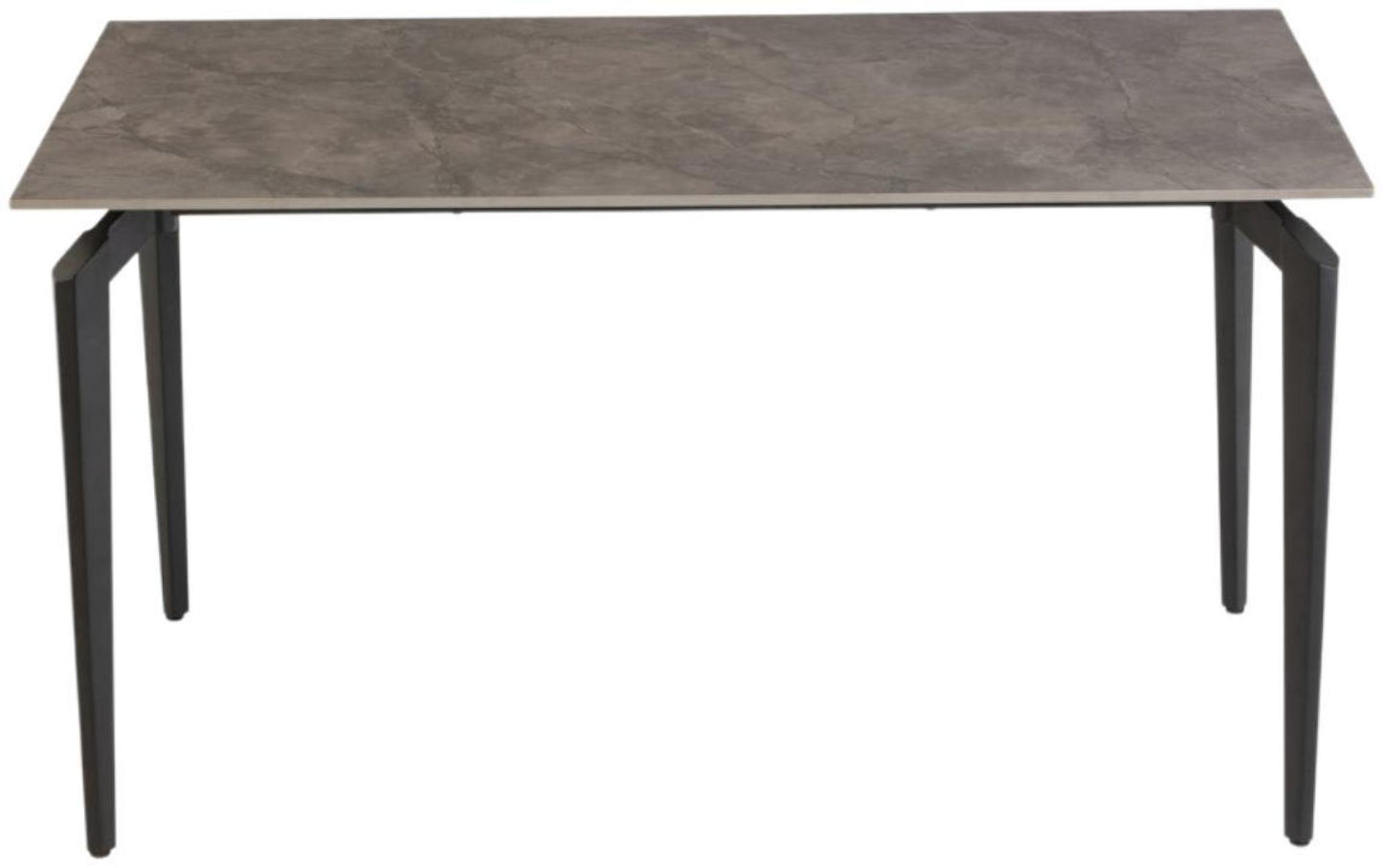 Lugo Grey Sintered Stone Top 4 Seater Dining Table