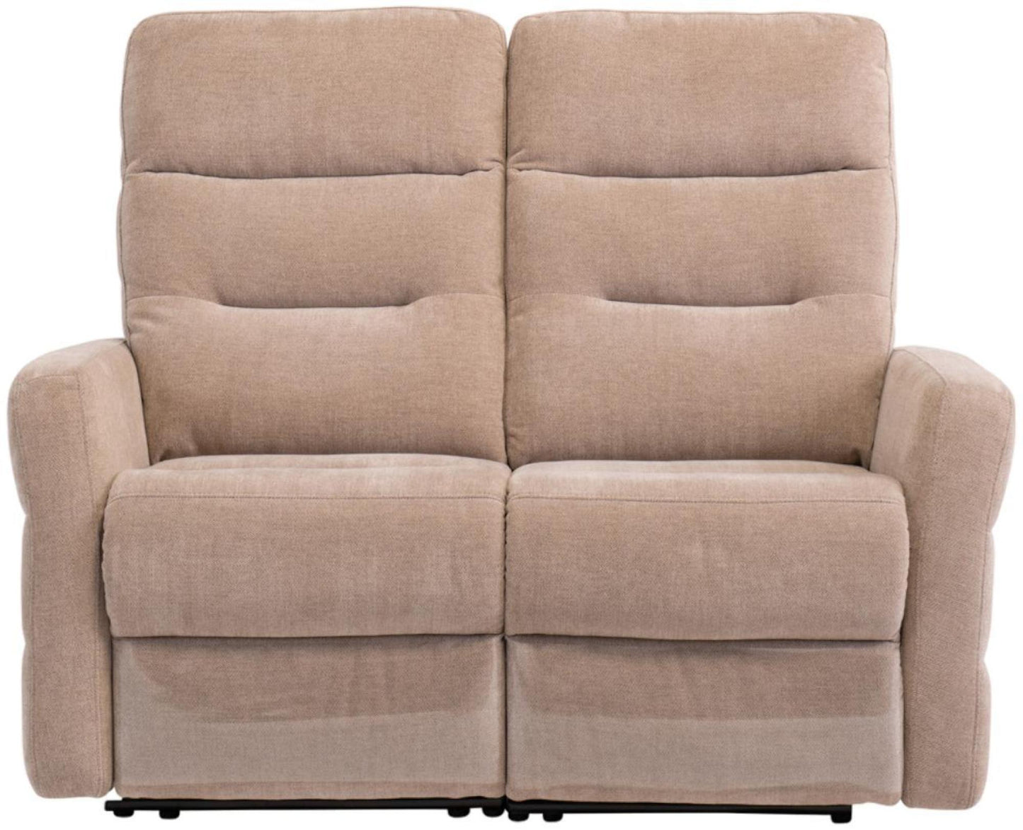 Madison Mink Fabric 2 Seater Electric Recliner Sofa