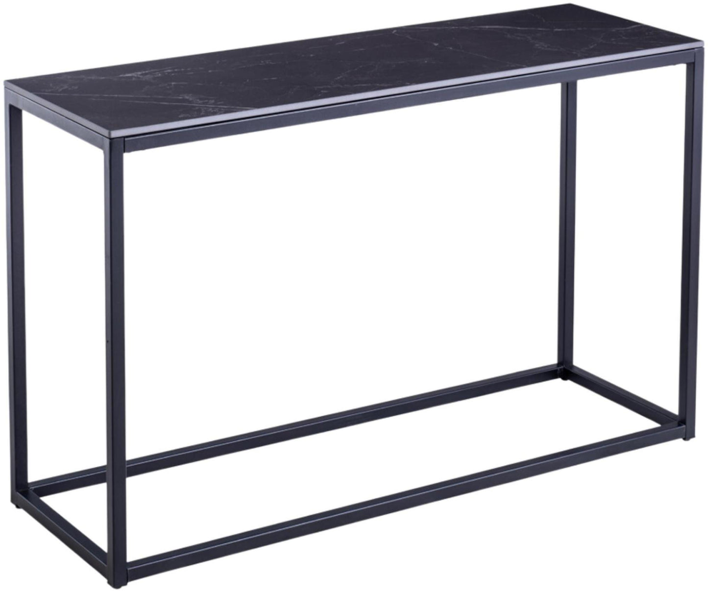 Oslo Mooney Black Sintered Stone Console Table