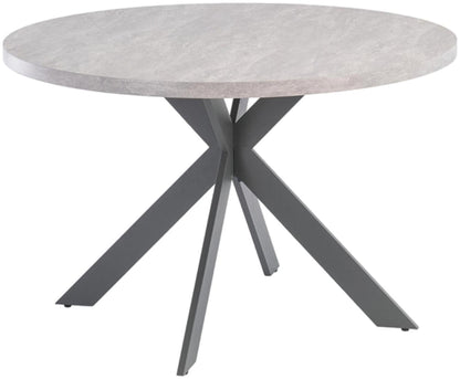 Rimini Light Grey 4 Seater Dining Table