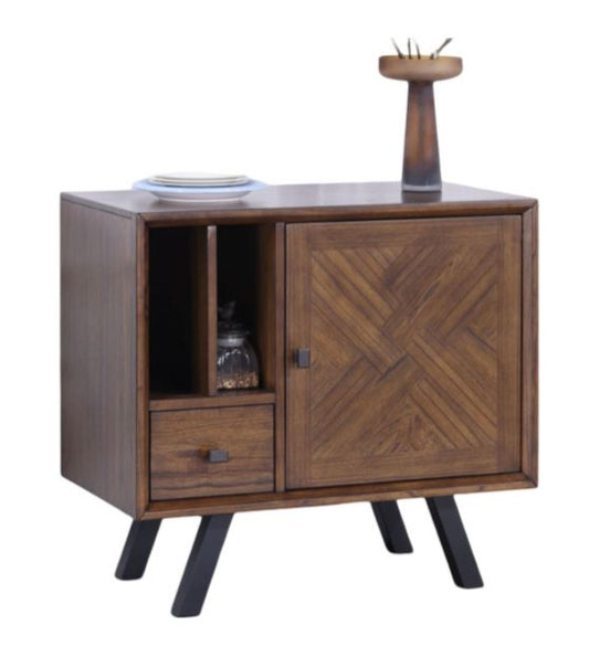 Nevada Mindi Wood 1 Door 1 Drawer Sideboard