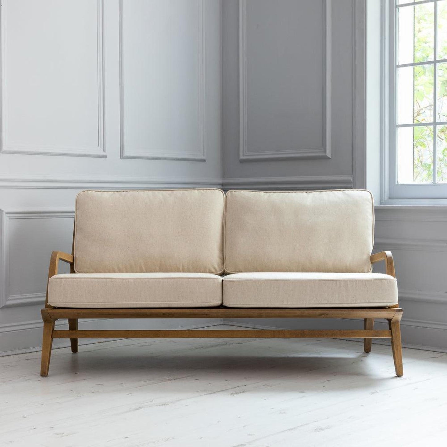 Voyage Maison Idris Warmwood 2 Seater Sofa