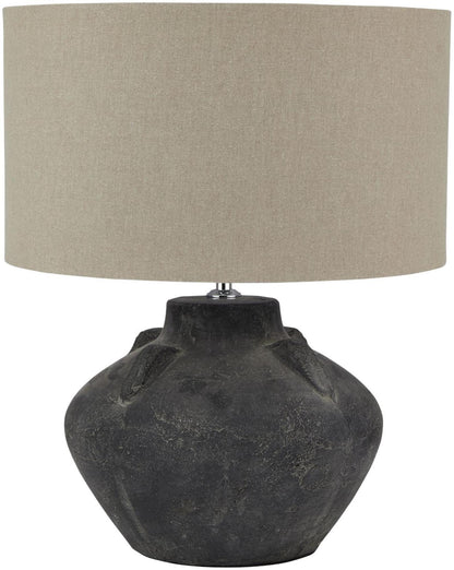 Amalfi Grey Ceramic Lekanis Lamp