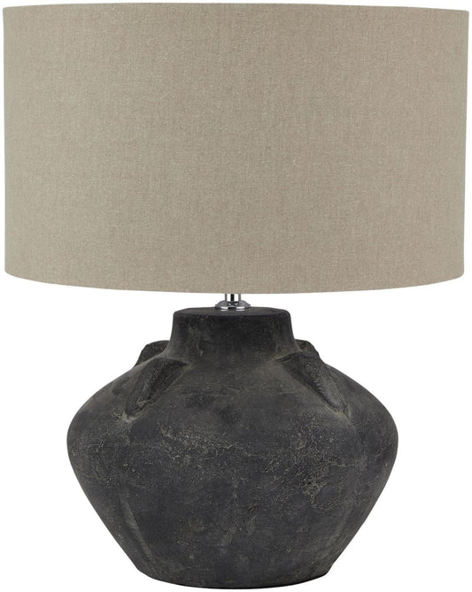 Amalfi Grey Ceramic Lekanis Lamp