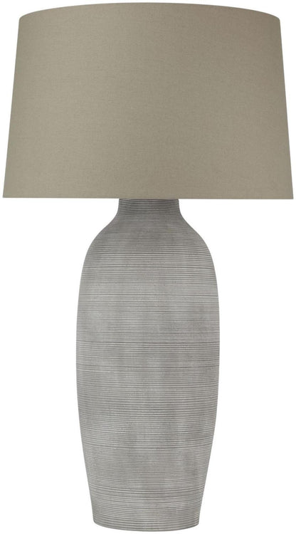 Athena Ceramic Stone Olpe Large Lamp