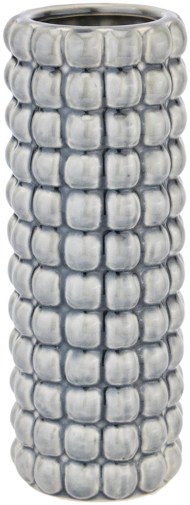 Seville Collection Grey Ceramic Bubble Vase