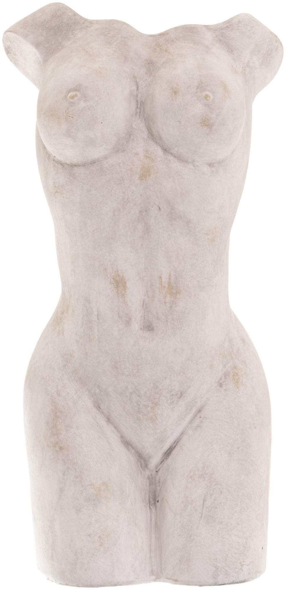 Stone Ceramic Large Female Figure Vase