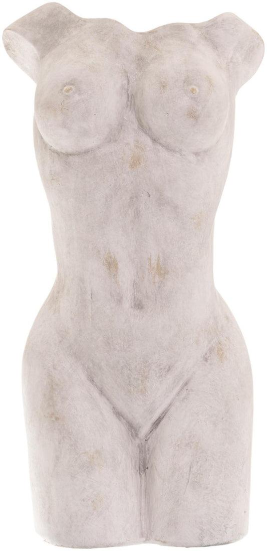 Stone Ceramic Large Female Figure Vase