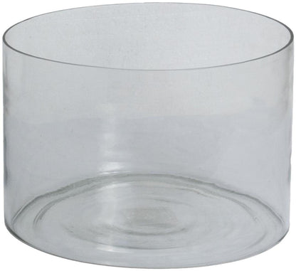 Tasman Clear Glass Small Cylinder Vase