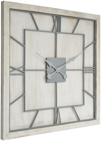 Willston Metal Square Wall Clock - 90cm x 90cm