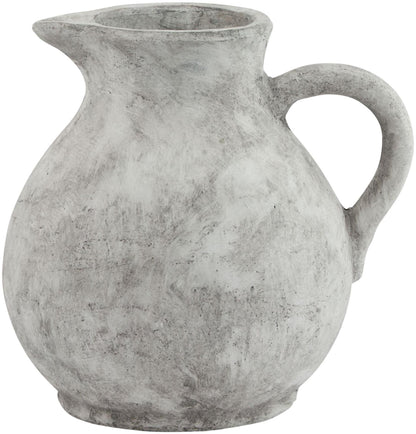 Athena White Ceramic Jug