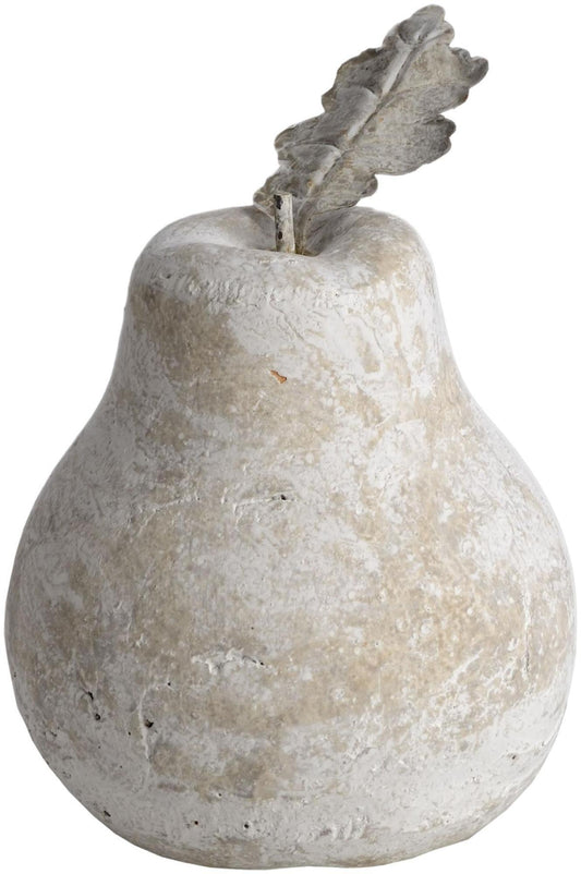 Cream Stone Medium Pear