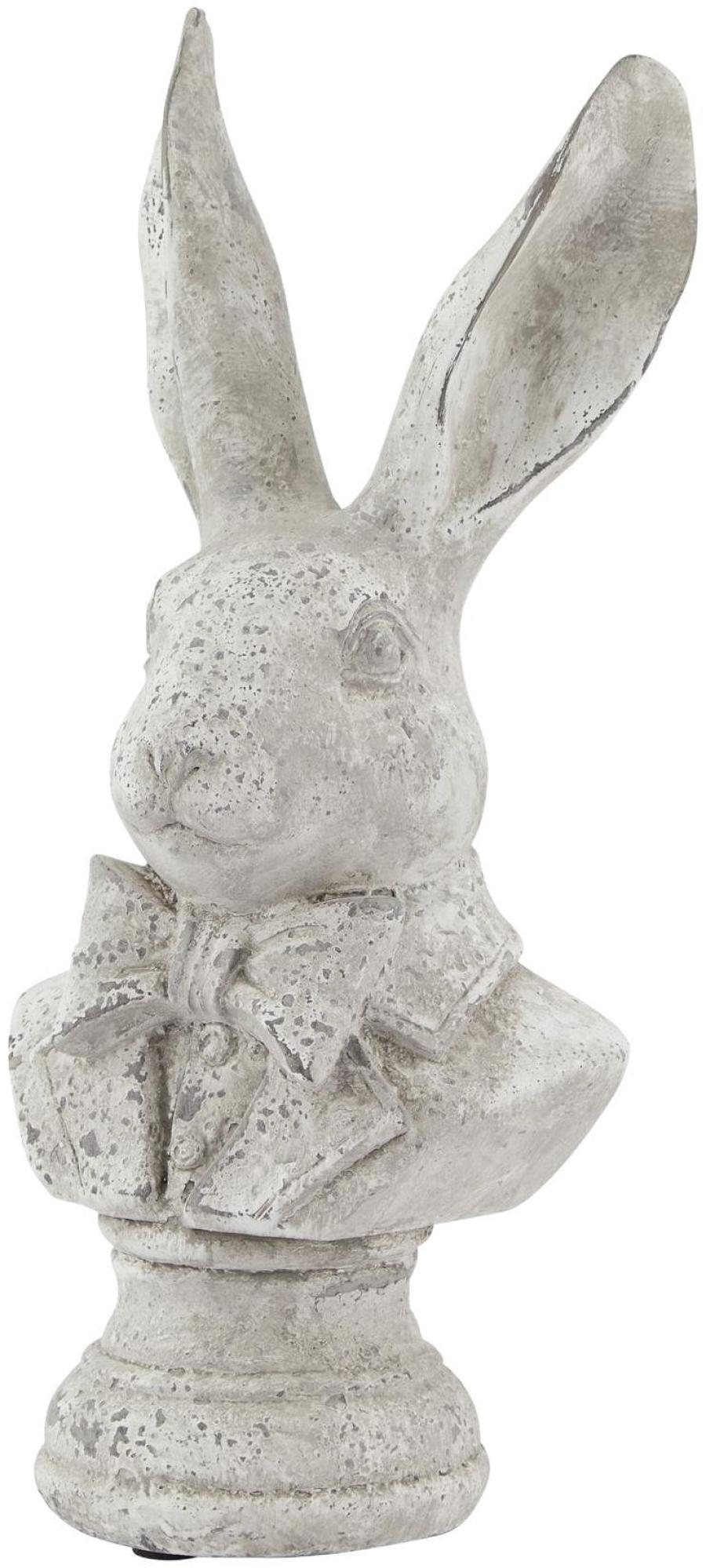 Stone Effect Tuxedo Hare Ornament