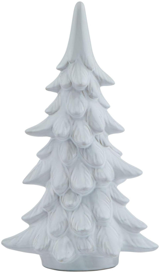 Resin Medium Snowy Fir Tree