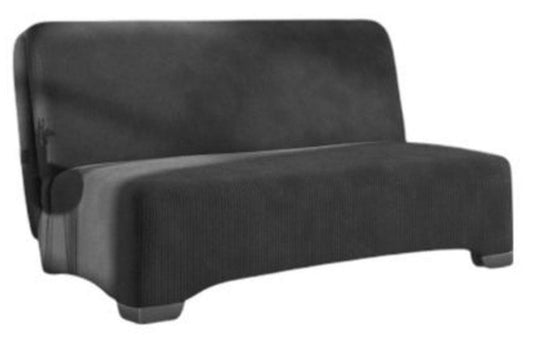 Franco Grey Lincoln 2 Seater Fabric Pull Out Sofa Bed